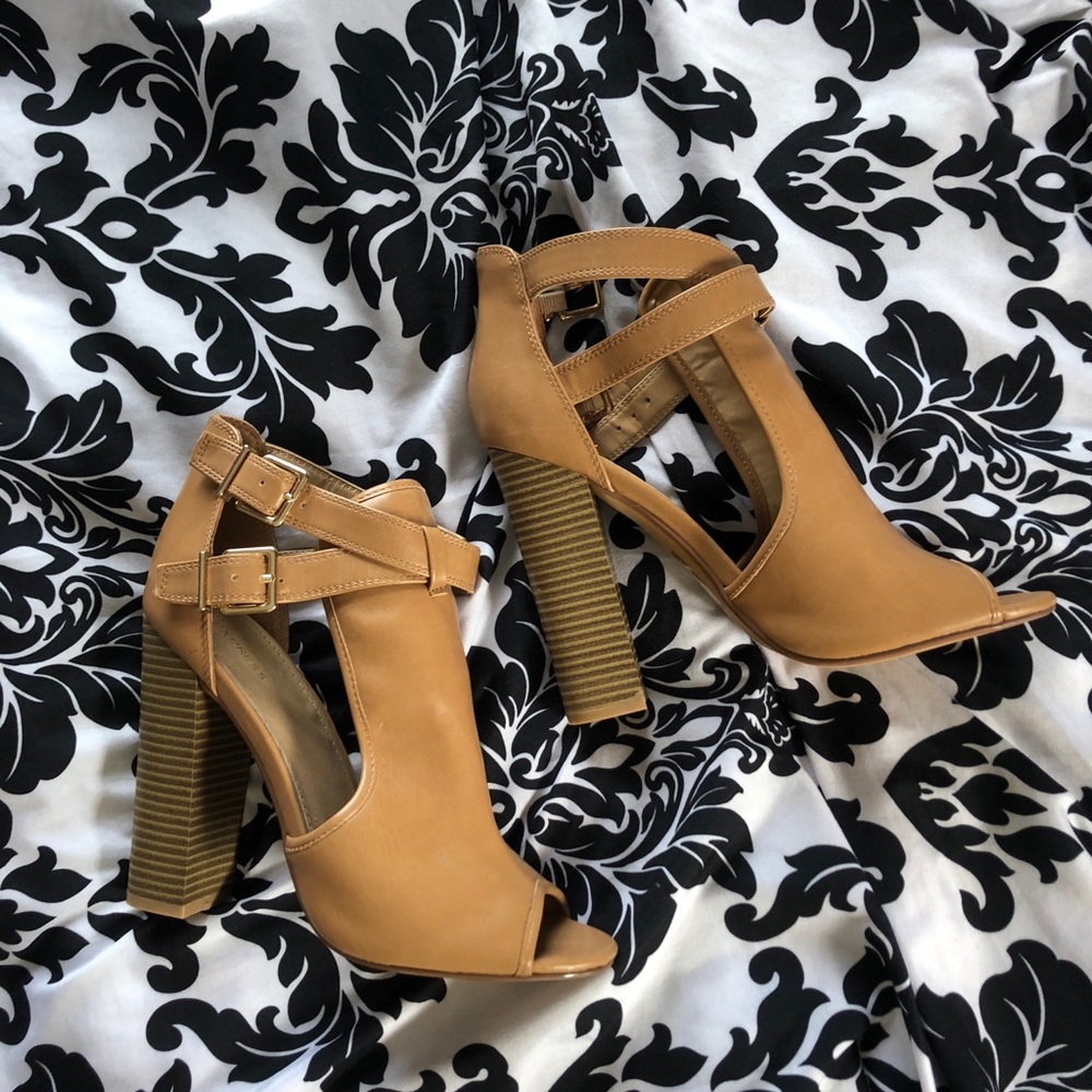 Express open toe heels